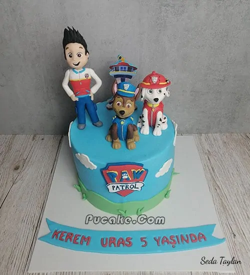 Paw Patrol Çizgi Film Pasta